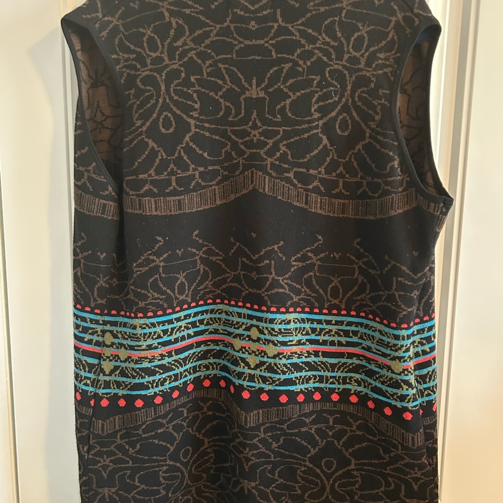 Stylish Brown Patterned Vest - image 4